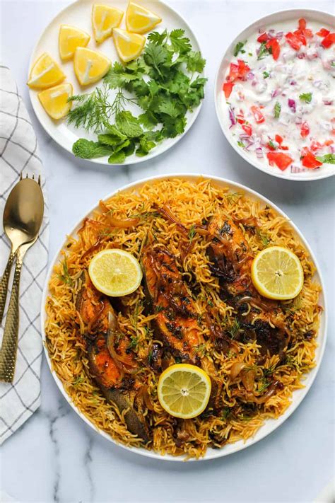 Instant Pot Fish Biryani .